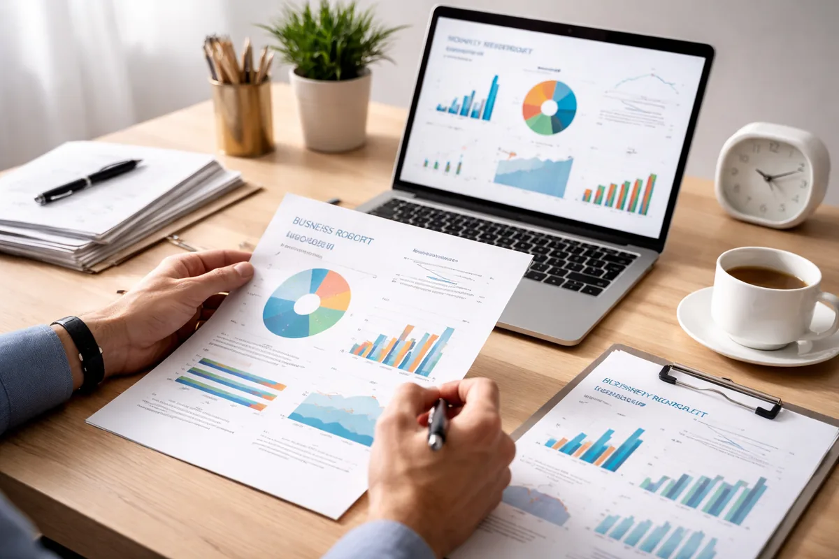 Comment établir un rapport d'activité mensuel efficace